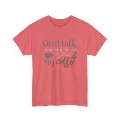 Unisex t-shirt from Twisted Angell with the sarcastic phrase “Coffee Lover” printed on the front.