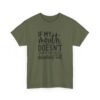 14060692760552778490_2048-1.jpeg Unisex t-shirt from Twisted Angell with the sarcastic phrase “If My Mouth Doesn't Say It, My Face Definitely Will” printed on the front.