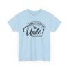 Unisex t-shirt from Twisted Angell with the sarcastic phrase “Procrastinators Unite Tomorrow” printed on the front.
