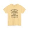Sarcastic apparel design from Twisted Angell with the phrase “Generation X Definition - Sarcasm & Skepticism Tee” printed on the front.