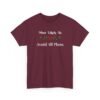 1415871393117718034_2048.jpeg Unisex t-shirt from Twisted Angell with the sarcastic phrase “Most Likely To Avoid All Plans” printed on the front.