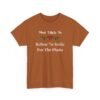 14439285793062705378_2048.jpeg Unisex t-shirt from Twisted Angell with the sarcastic phrase “Most Likely To Refuse To Smile For The Photo” printed on the front.