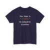 1451897187956459582_2048.jpeg Unisex t-shirt from Twisted Angell with the sarcastic phrase “Most Likely To Be Judged By Grandma” printed on the front.