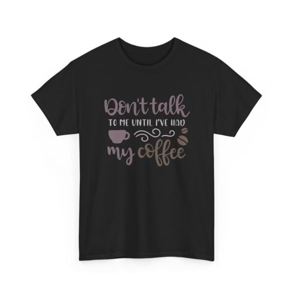 Unisex t-shirt from Twisted Angell with the sarcastic phrase “Coffee Lover” printed on the front.