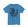 14639689953931286306_2048.jpeg Unisex t-shirt from Twisted Angell with the sarcastic phrase “Gen X: Lots of Memories, No Evidence” printed on the front.