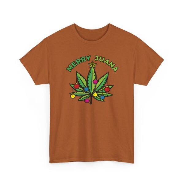 14731893225817763205_2048.jpeg Unisex t-shirt from Twisted Angell with the sarcastic phrase “Merry Juana” printed on the front.
