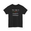 Unisex t-shirt from Twisted Angell with the sarcastic phrase “Most Likely To Forget It's Christmas” printed on the front.