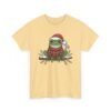 Unisex t-shirt from Twisted Angell with the sarcastic phrase “Festive Frog” printed on the front.