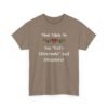 Unisex t-shirt from Twisted Angell with the sarcastic phrase “Most Likely To Say Let's Hibernate And Disappear” printed on the front.