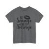 Unisex t-shirt from Twisted Angell with the sarcastic phrase “Be Savage, Not Average” printed on the front.