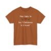 15171311500993633415_2048.jpeg Unisex t-shirt from Twisted Angell with the sarcastic phrase “Most Likely to Say "Christmas Is A Scam” printed on the front.