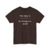 Unisex t-shirt from Twisted Angell with the sarcastic phrase “Most Likely To Be Mistaken As An Elf” printed on the front.