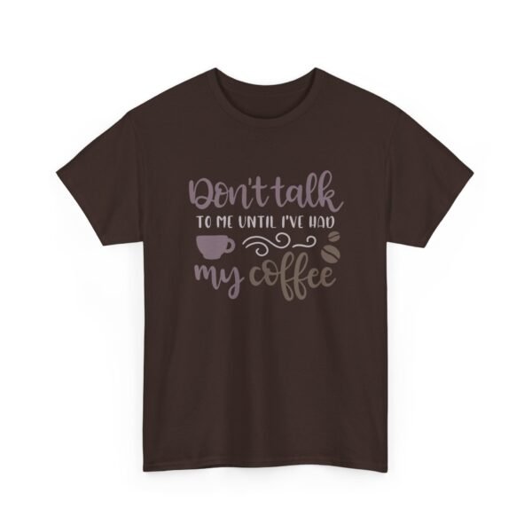 Unisex t-shirt from Twisted Angell with the sarcastic phrase “Coffee Lover” printed on the front.