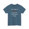 15336320662050506648_2048.jpeg Unisex t-shirt from Twisted Angell with the sarcastic phrase “Most Likely To Forget The Zoom Secret Santa” printed on the front.