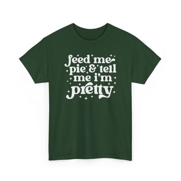 15411172693708058370_2048-1.jpeg Unisex t-shirt from Twisted Angell with the sarcastic phrase “Feed Me & Tell Me I'm Pretty” printed on the front.
