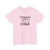 15424805366918190049_2048-1.jpeg Unisex t-shirt from Twisted Angell with the sarcastic phrase “I Swear Because I Care” printed on the front.