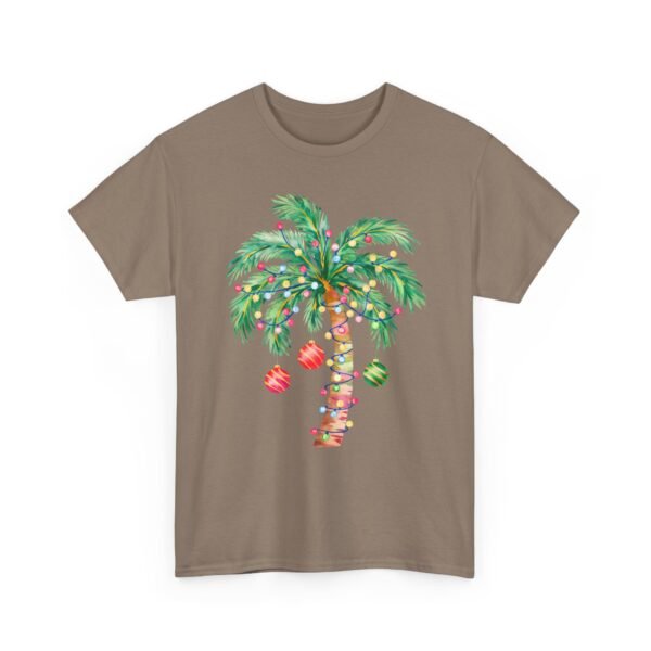 Unisex t-shirt from Twisted Angell with the sarcastic phrase “Tropical Christmas” printed on the front.
