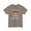 15533648267938373085_2048.jpeg Unisex t-shirt from Twisted Angell with the sarcastic phrase “Most Likely To Watch Hallmark Marathons Without Shame” printed on the front.