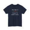 Unisex t-shirt from Twisted Angell with the sarcastic phrase “Most Likely To "Forget" To Invite The In-Laws” printed on the front.