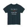 Unisex t-shirt from Twisted Angell with the sarcastic phrase “Most Likely To Forget The Presents” printed on the front.