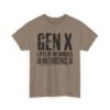 15818816678582643893_2048.jpeg Unisex t-shirt from Twisted Angell with the sarcastic phrase “Gen X: Lots of Memories, No Evidence” printed on the front.