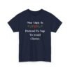 15825361293570840163_2048.jpeg Unisex t-shirt from Twisted Angell with the sarcastic phrase “Most Likely To Nap To Avoid Chores” printed on the front.