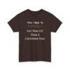 Unisex t-shirt from Twisted Angell with the sarcastic phrase “Most Likely To Get More Lit Than A Christmas Tree” printed on the front.