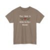 15923915643820572956_2048.jpeg Unisex t-shirt from Twisted Angell with the sarcastic phrase “Most Likely To Hide In Her Room” printed on the front.