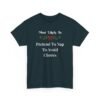 15926336511777795095_2048.jpeg Unisex t-shirt from Twisted Angell with the sarcastic phrase “Most Likely To Nap To Avoid Chores” printed on the front.