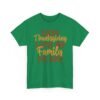 Unisex t-shirt from Twisted Angell with the sarcastic phrase “Every Thanksgiving I Give My Family The Bird” printed on the front.