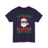 Unisex t-shirt from Twisted Angell with the sarcastic phrase “I'm So Good Santa Came Twice” printed on the front.