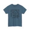 Unisex t-shirt from Twisted Angell with the sarcastic phrase “I Suffer From That Disorder Where I Speak The Truth And It Pisses People Off” printed on the front.