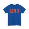 Unisex t-shirt from Twisted Angell with the sarcastic phrase “Gen X in Orange” printed on the front.