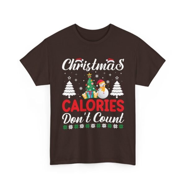 1603076443050046887_2048.jpeg Unisex t-shirt from Twisted Angell with the sarcastic phrase “Christmas Calories Don't Count” printed on the front.