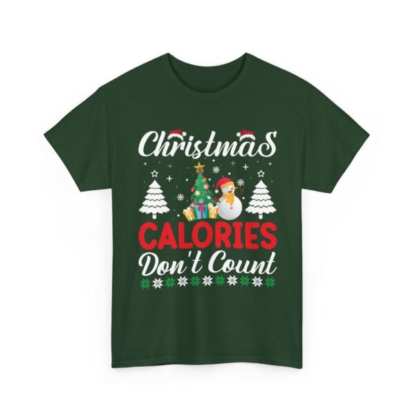 16032942930578581992_2048.jpeg Unisex t-shirt from Twisted Angell with the sarcastic phrase “Christmas Calories Don't Count” printed on the front.