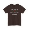 16190008663114335335_2048.jpeg Unisex t-shirt from Twisted Angell with the sarcastic phrase “Most Likely To Kiss Under The Mistletoe” printed on the front.