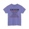 Unisex t-shirt from Twisted Angell with the sarcastic phrase “Generation X - The True FAFO Generation” printed on the front.