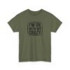 Unisex t-shirt from Twisted Angell with the sarcastic phrase “I'm OK With My Crazy” printed on the front.