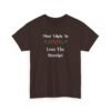 Unisex t-shirt from Twisted Angell with the sarcastic phrase “Most Likely To Lose The Receipt” printed on the front.
