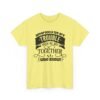 Unisex t-shirt from Twisted Angell with the sarcastic phrase “Apparently We Are Trouble When We're Together, Who Knew” printed on the front.
