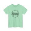 Unisex t-shirt from Twisted Angell with the sarcastic phrase “Friendsgiving” printed on the front.