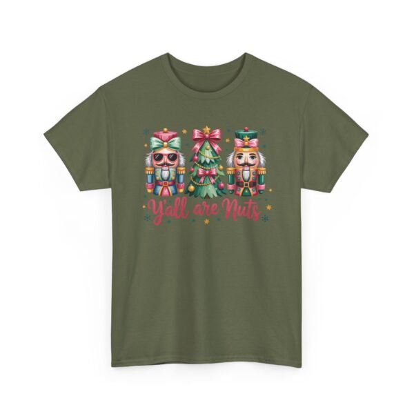 16801929422202192239_2048.jpeg Unisex t-shirt from Twisted Angell with the sarcastic phrase “Y'all are Nuts” printed on the front.