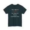 Unisex t-shirt from Twisted Angell with the sarcastic phrase “Most Likely To Get More Lit Than A Christmas Tree” printed on the front.