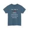 Unisex t-shirt from Twisted Angell with the sarcastic phrase “Most Likely To Still Be Cleaning Up Christmas In February” printed on the front.