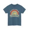 Unisex t-shirt from Twisted Angell with the sarcastic phrase “I'm Just A Ray Of Sarcastic Sunshine” printed on the front.