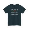 17168520617490536220_2048.jpeg Unisex t-shirt from Twisted Angell with the sarcastic phrase “Most Likely To Critique The Family Photo” printed on the front.