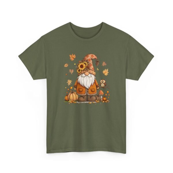 Unisex t-shirt from Twisted Angell with the sarcastic phrase “Autumn Gnome” printed on the front.