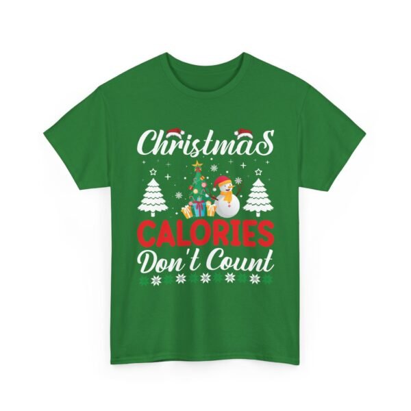 17429237312043672005_2048.jpeg Unisex t-shirt from Twisted Angell with the sarcastic phrase “Christmas Calories Don't Count” printed on the front.