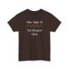 17468704837939011454_2048.jpeg Unisex t-shirt from Twisted Angell with the sarcastic phrase “Most Likely To Eat Dessert First” printed on the front.