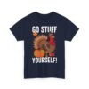 Unisex t-shirt from Twisted Angell with the sarcastic phrase “Go Stuff Yourself” printed on the front.